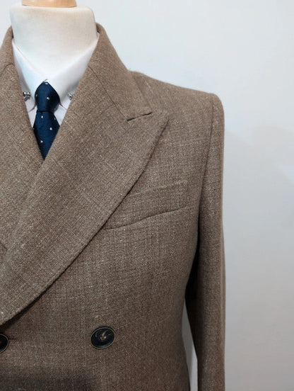 Beige brown coat