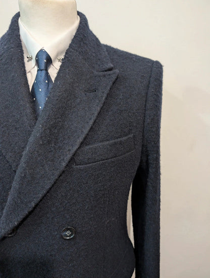 Génial manteau polo coat en laine