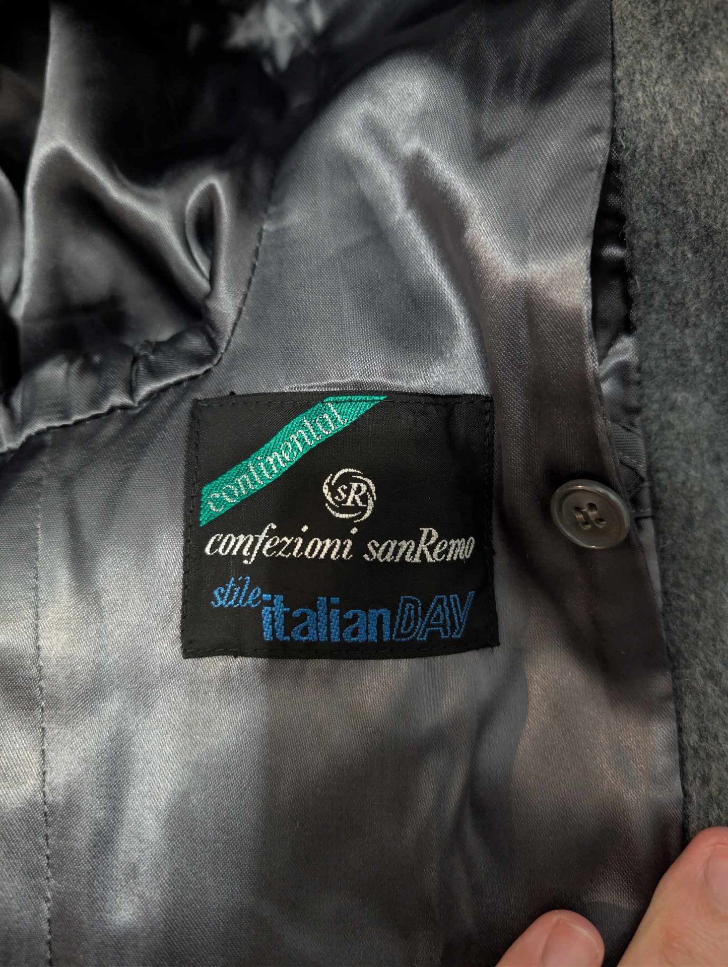 Génial manteau gris en laine