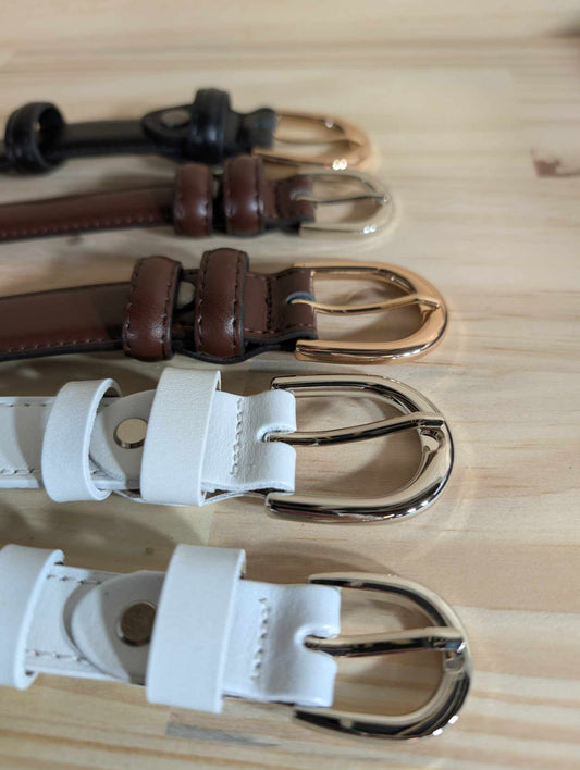 Ceinture 1.9cm en cuir  de Vachette