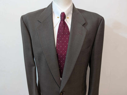 Sympathique costume  gris en laine