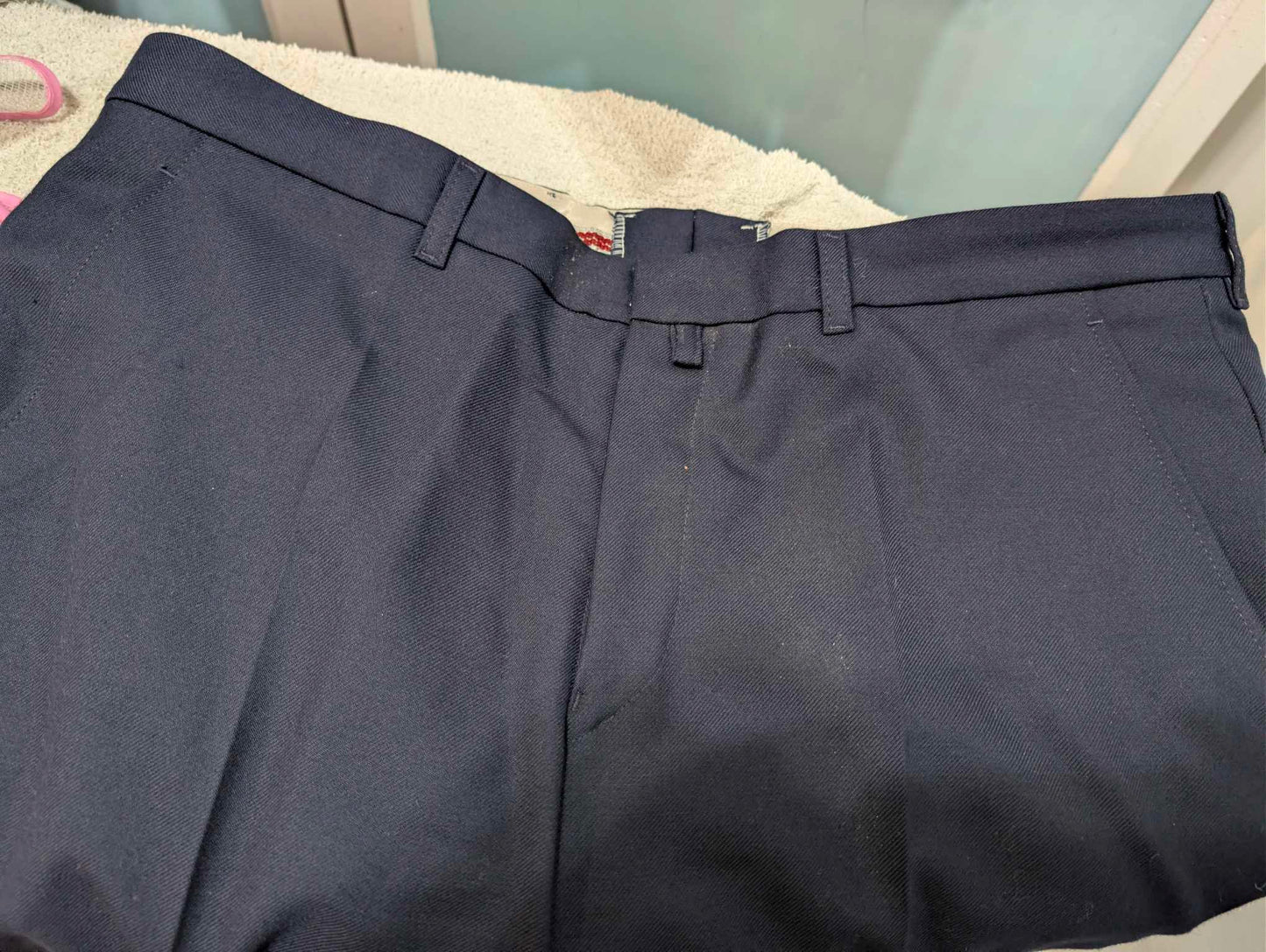 Nice wool navy blue suit