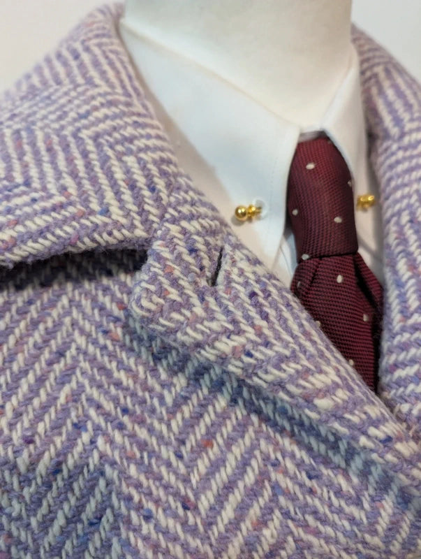 Sublime manteau femme violet lila en laine