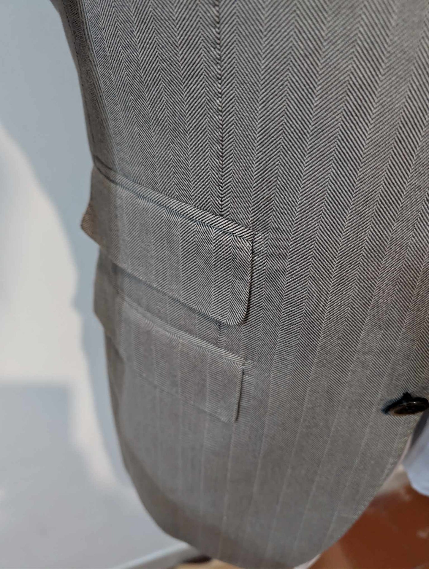 Gentille veste grise en coton