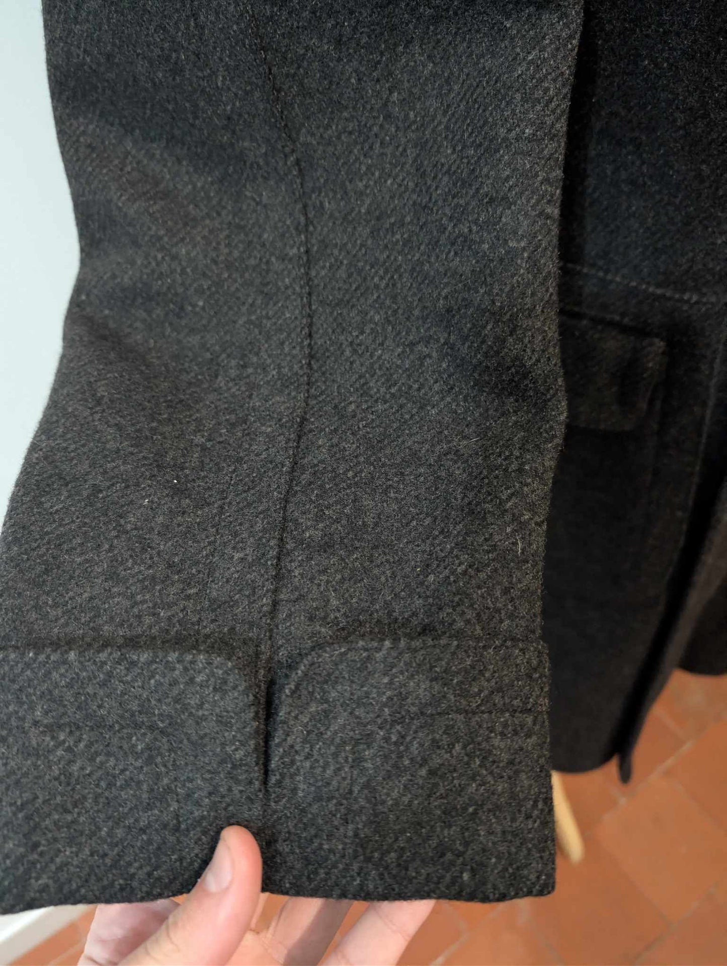 Incroyable manteau polo coat en tweed