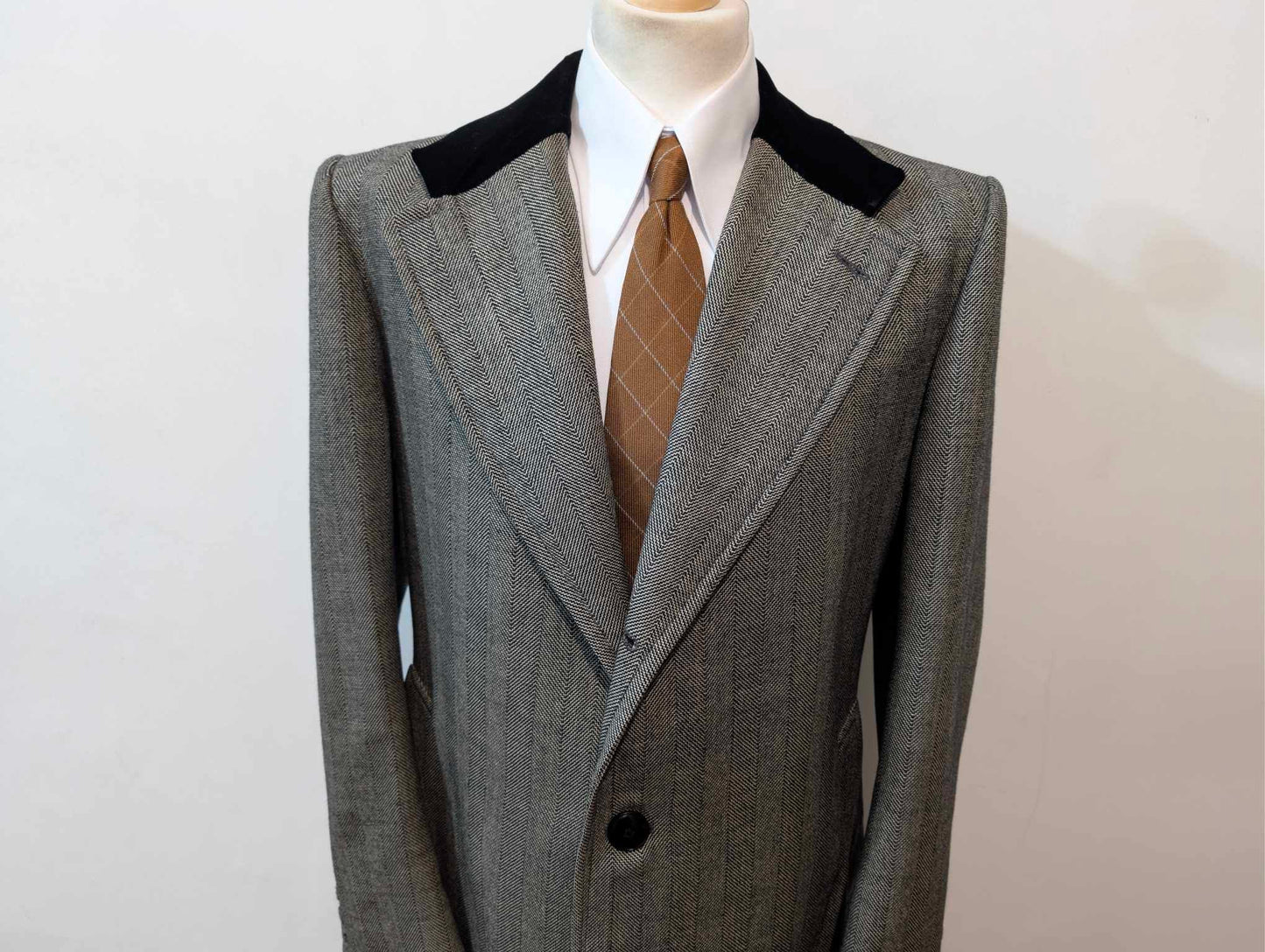 Beeindruckender Chesterfield-Wollmantel