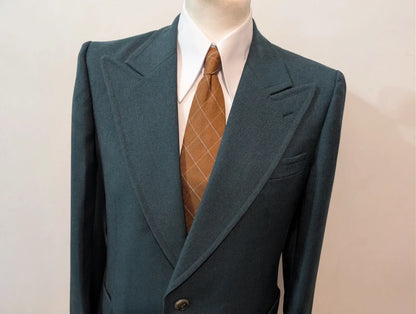 Atemberaubende grüne Wolljacke