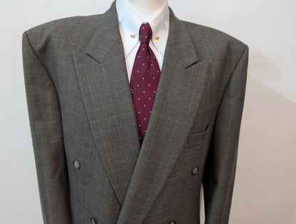 Géant costume croisé en laine