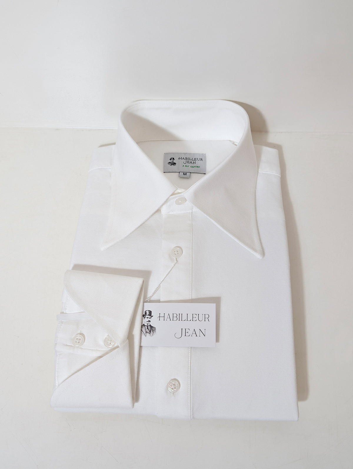 White Oxford Popover