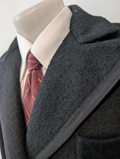 Mignon manteau femme noir en laine