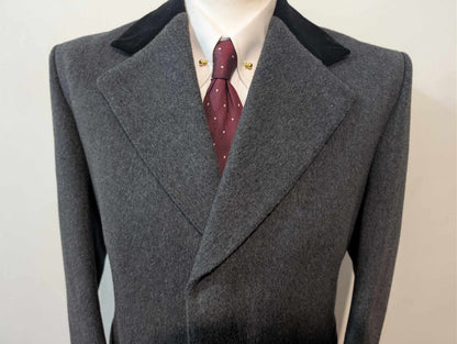 Fabuleux manteau Chesterfield en laine