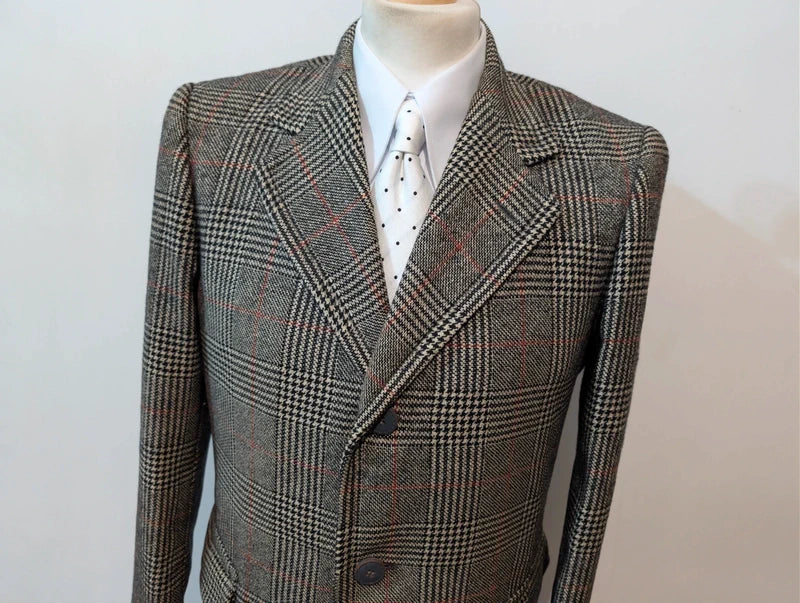 Fabuleux manteau polo coat en tweed