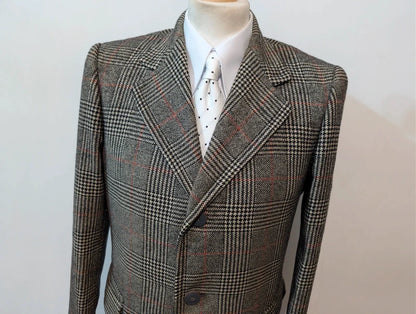 Fabuleux manteau polo coat en tweed