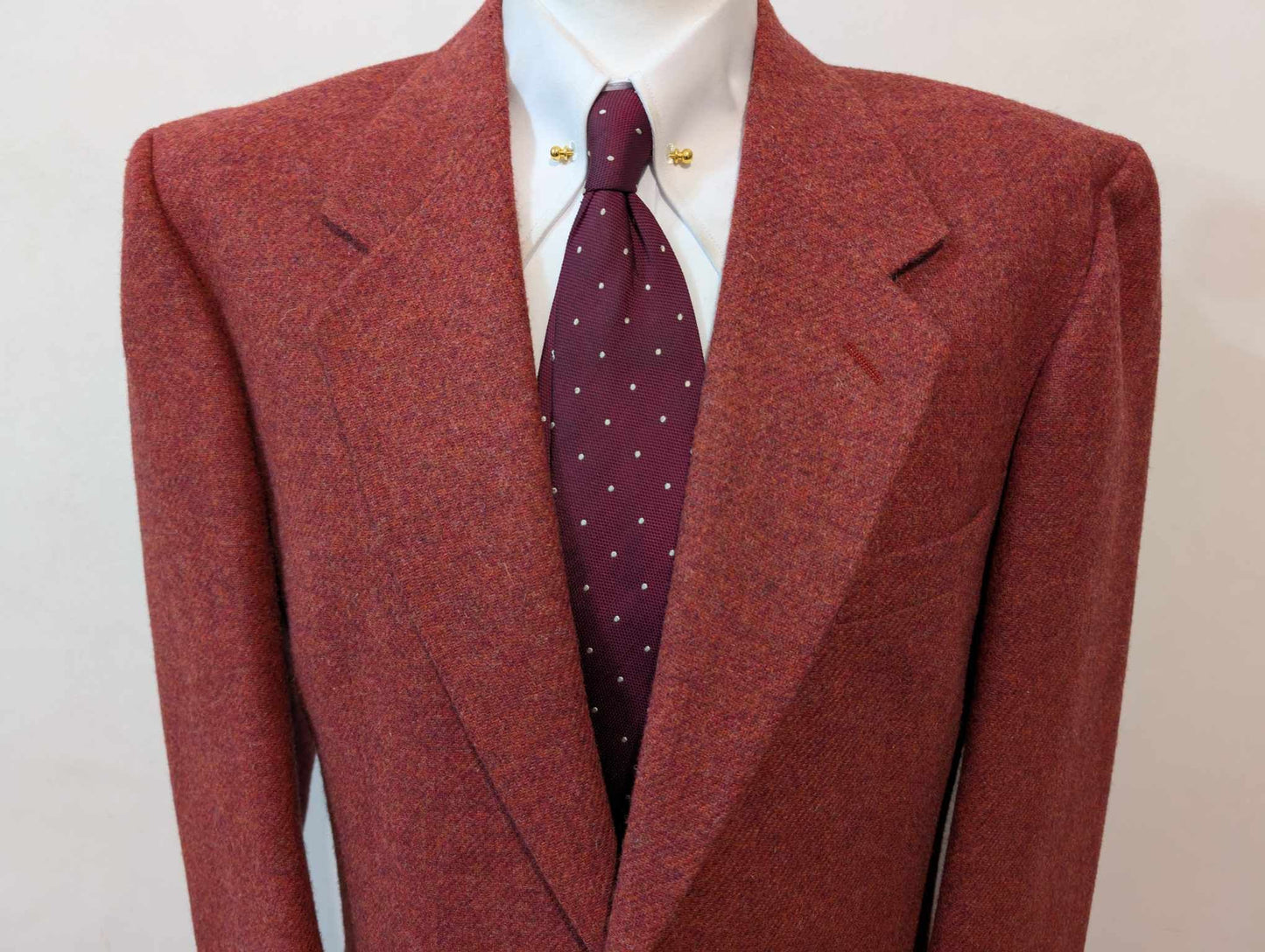 Magnifique veste bordereau en tweed