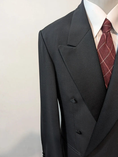 Prächtiger zweireihiger Woll-Smoking