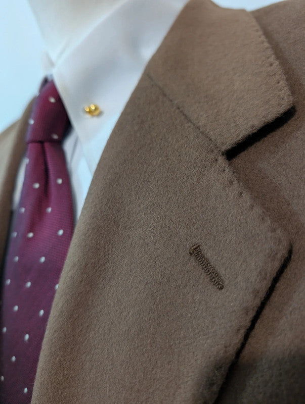 Géniale veste marron en laine