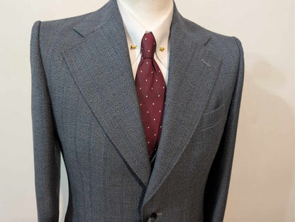 Incroyable costume 3 pièces gris en laine