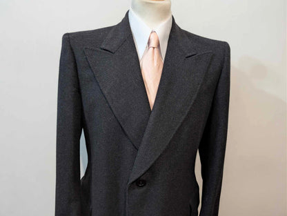 Magnifique manteau  gris en tweed
