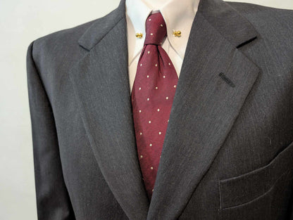 Classique costume gris en laine