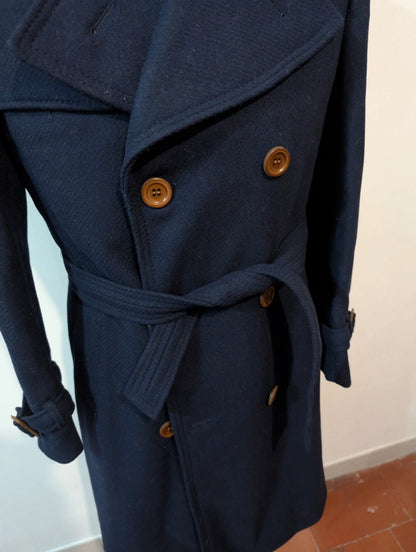 Spectaculaire trench en tweed
