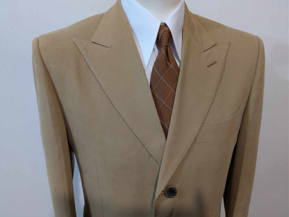 Sympathique veste de couleur marron beige en coton