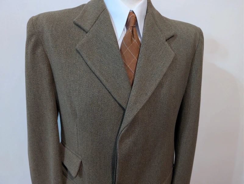 Gentil manteau kaki en laine