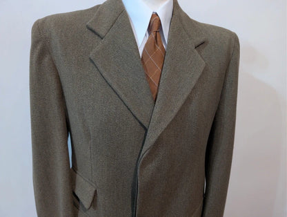 Gentil manteau kaki en laine