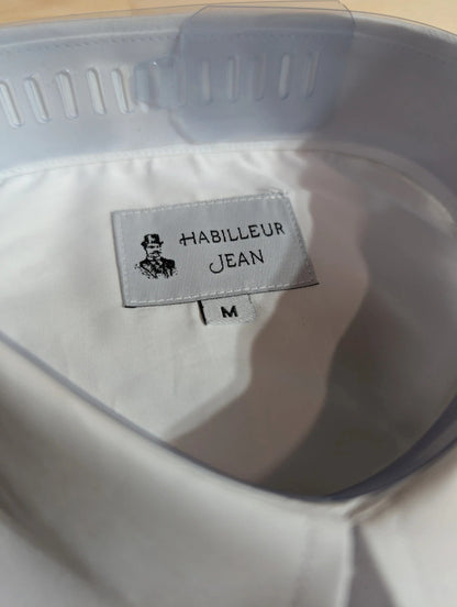 Baumwollhemd mit Spitzkragen Schließen 10cm
