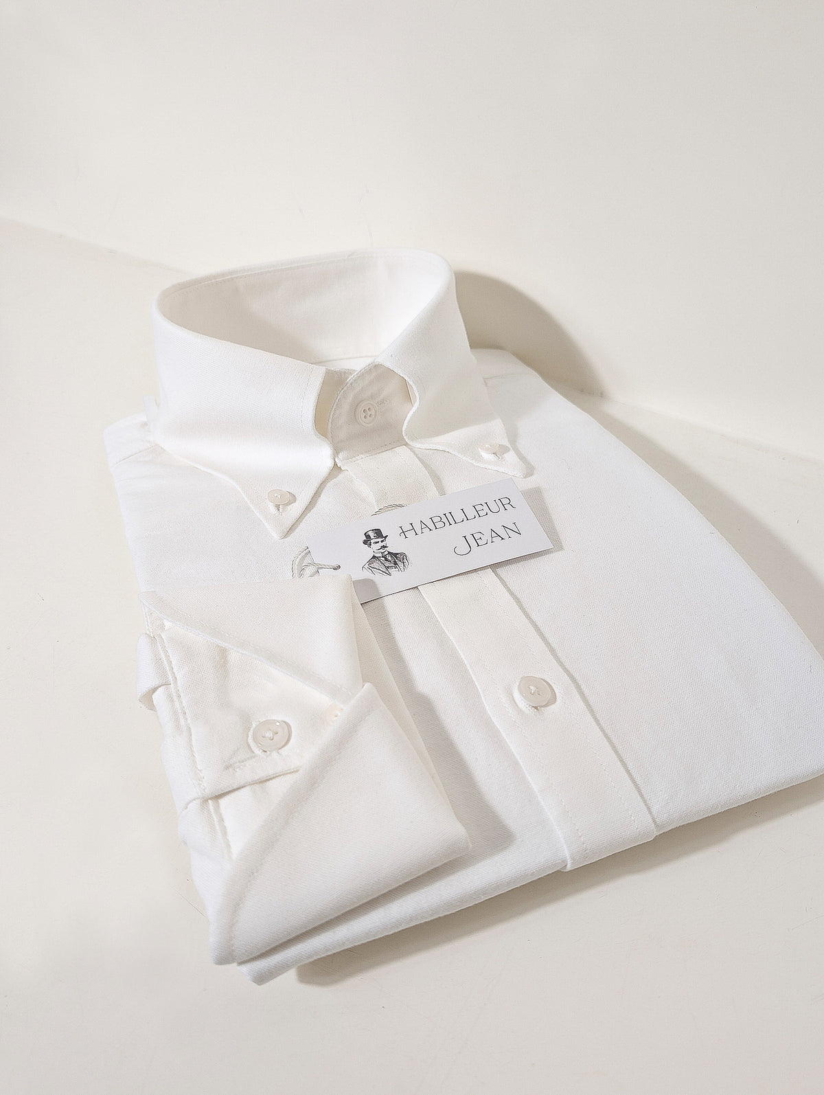 White Oxford OCBD Shirt