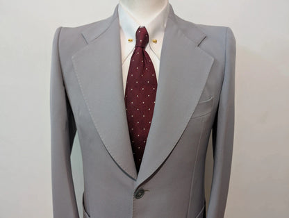 Classique veste grise en laine
