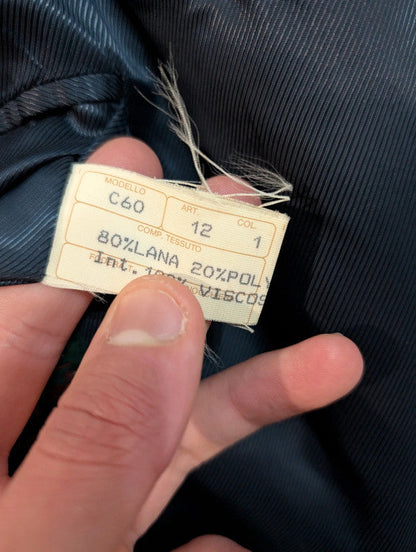 Géant manteau croisé en laine
