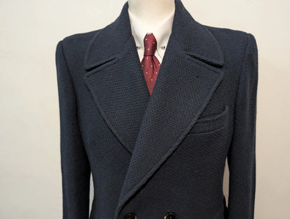 Délicieux manteau polo coat en laine