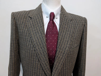 Légendaire costume pied de poule en tweed