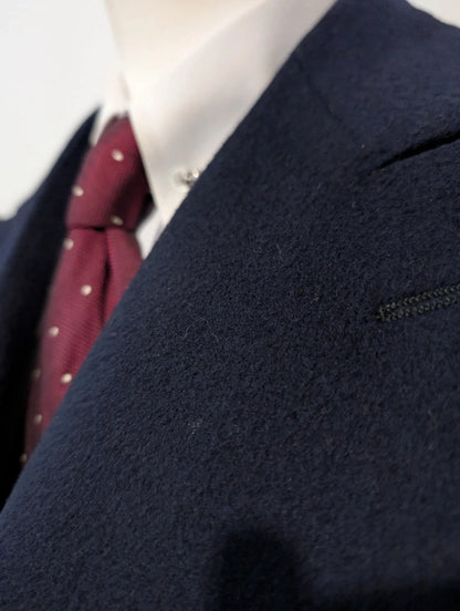 Sublime manteau croisé en laine