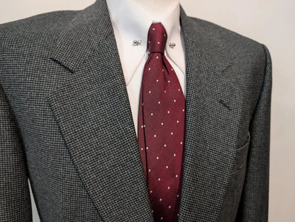 Original costume gris en flanelle
