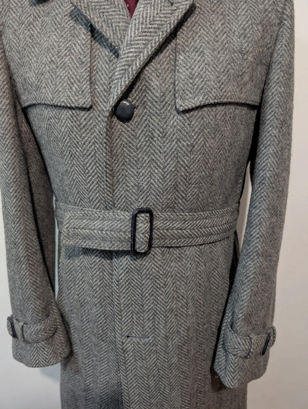 Exceptionnel trench en tweed