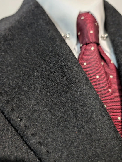 Doux manteau gris en laine