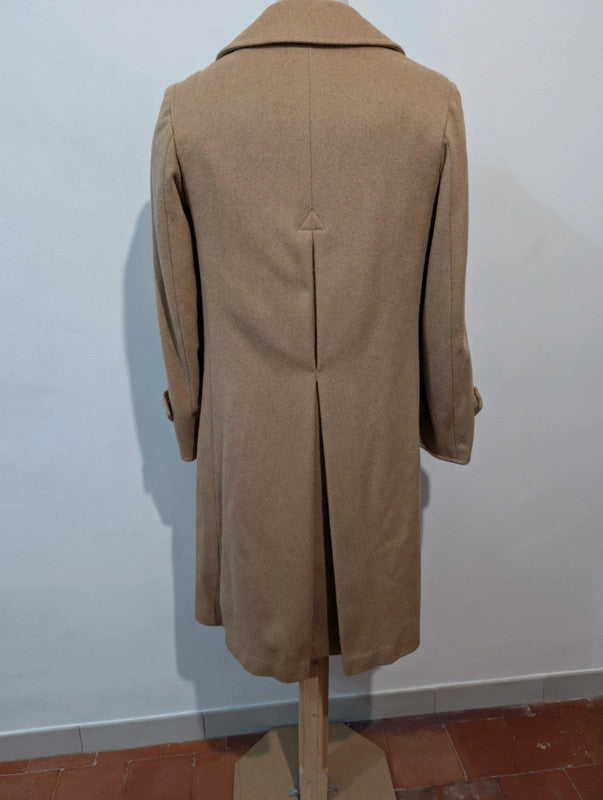 Angélique manteau loden camel en laine