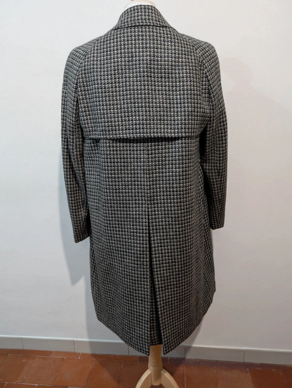 Sublime manteau gris en tweed