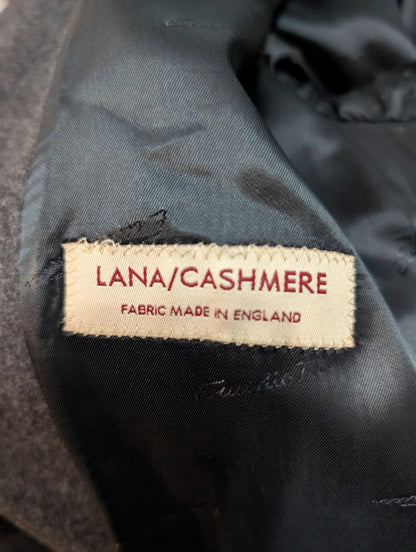 Génial manteau gris en laine et cachemire