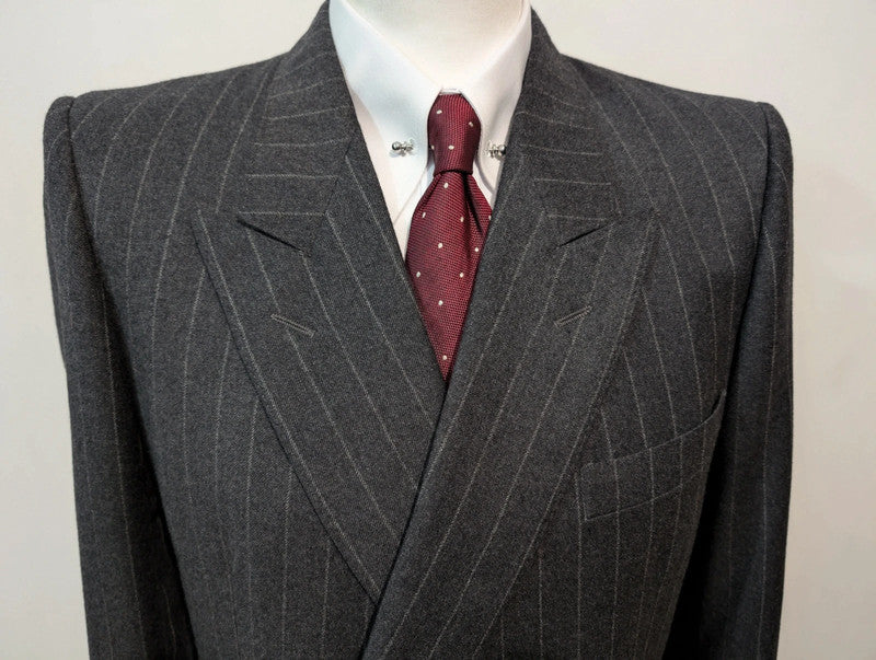 Dangerous Chalkstripe Flannel Double Breasted Suit