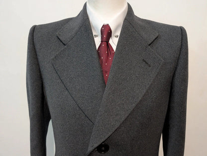 Magnifique manteau gris en laine