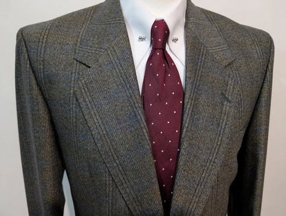 Original costume gris en flanelle