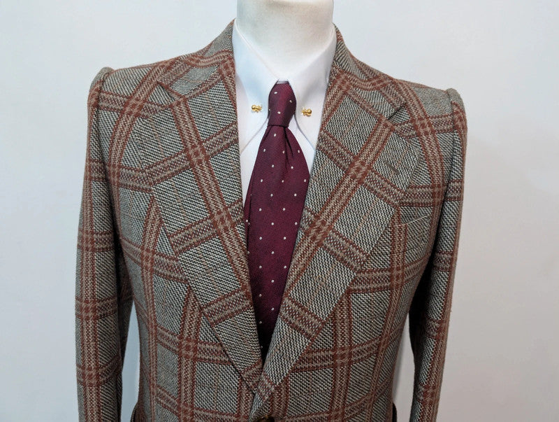 Fabelhafte karierte Tweedjacke