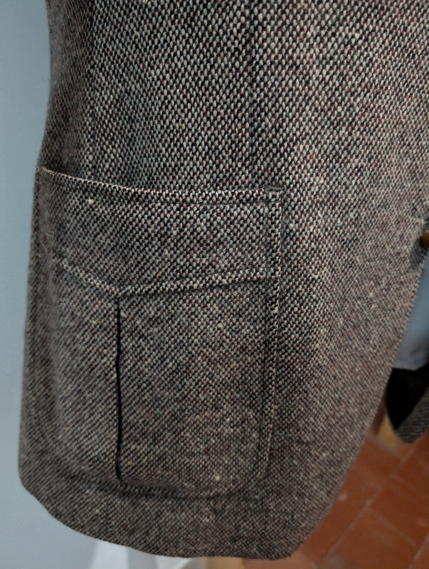 Spectaculaire veste sport en tweed