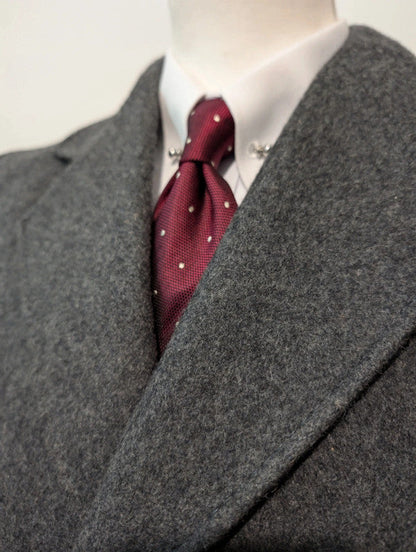Mignon manteau gris en laine lourde