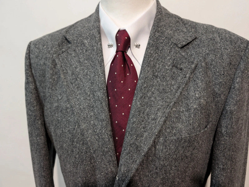 Very rare gray tweed suit