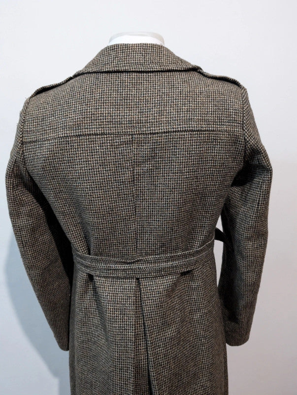 Mignon manteau trench en tweed