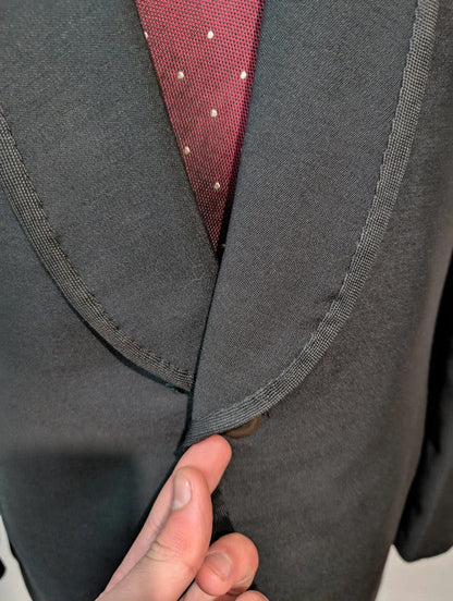 Beautiful black wool tuxedo