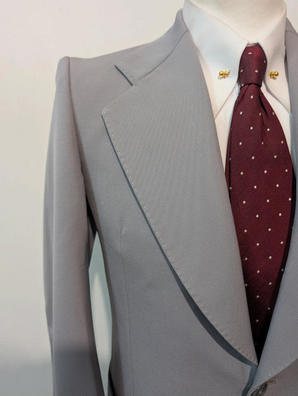Classique veste grise en laine